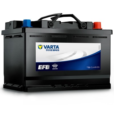 瓦尔塔（VARTA）汽车电瓶蓄电池EFB H6启停电瓶70AH适用高尔夫轩逸等车型 大众 高尔夫 迈腾 速腾 夏朗p237