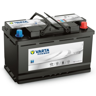 瓦尔塔（VARTA）汽车电瓶蓄电池启停电瓶系列AGM H7 80AH君越科鲁兹宝马x1奔驰C系 AGM H7凯迪拉克xts xt5/君越等p237