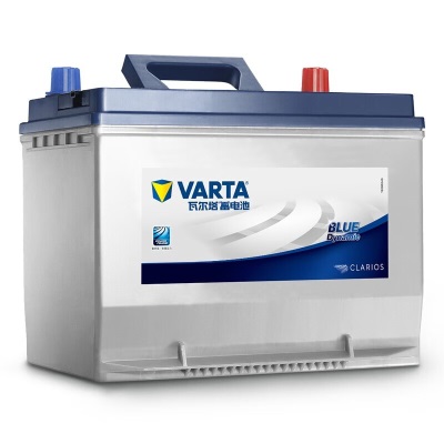 瓦尔塔（VARTA）汽车电瓶蓄电池蓝标80D26R免维护电瓶70AH东风风行 凯美瑞 比亚迪 80D26R【容量70AH/CCA600A】p237