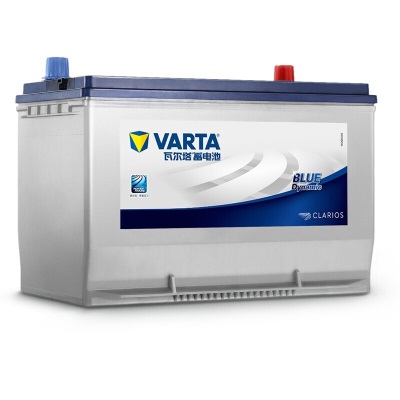 瓦尔塔（VARTA）汽车电瓶蓄电池蓝标86-610免维护电瓶55AH适用于凯越 指南者 道奇 吉普 指南者p237