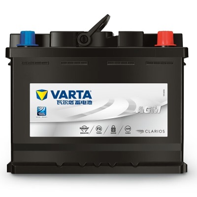 瓦尔塔（VARTA）汽车电瓶蓄电池AGM H5启停电瓶60AH长安cs75 指南者 名爵 哈弗 AGM H5p237