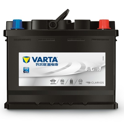 瓦尔塔（VARTA）汽车电瓶蓄电池AGM H5启停电瓶60AH 适用奔驰 名爵 长安cs75 哈弗p237