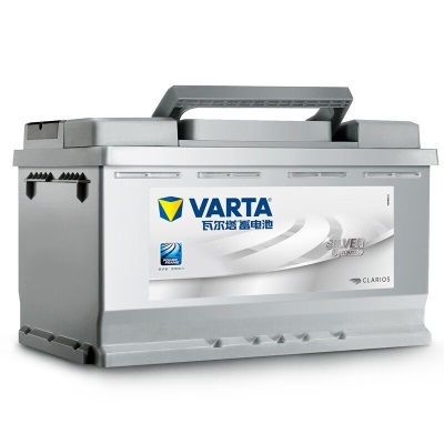 瓦尔塔（VARTA）汽车电瓶蓄电池银标58043免维护电瓶82AH 适用奥迪A4L 路虎 夏朗 路虎发现神行 极光p237
