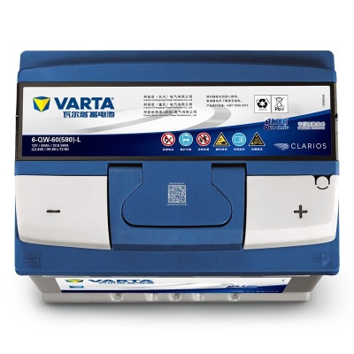 瓦尔塔（VARTA）汽车电瓶蓄电池蓝标免维护适用速腾 朗逸 卡罗拉 汉兰达 别克英朗p237