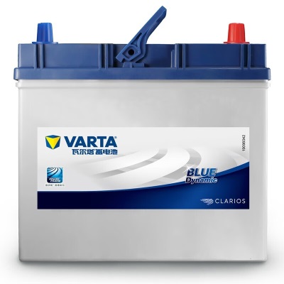 瓦尔塔（VARTA）汽车电瓶蓄电池蓝标55B24RS免维护电瓶45AH五菱宏光S3 普锐斯 crv 55B24RS【上门安装 以旧换新】p237