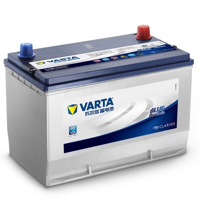 瓦尔塔（VARTA）汽车电瓶蓄电池蓝标86-610免维护电瓶55AH适用于指南者 凯越 道奇 86-610【容量55AH/CCA610A】p237