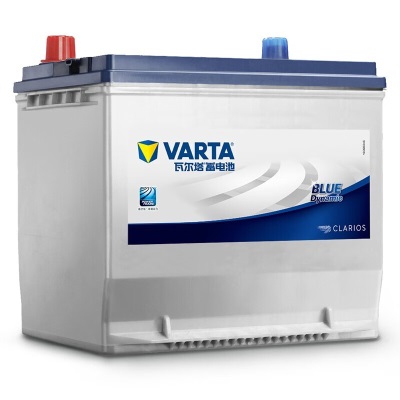 瓦尔塔（VARTA）汽车电瓶蓄电池蓝标85-610免维护电瓶55AH 适用别克凯越 宝骏730 85-610【上门安装 以旧换新】p237