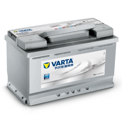 瓦尔塔（VARTA）汽车电瓶蓄电池银标58043免维护电瓶82AH 适用奥迪A4L 路虎 夏朗 路虎发现神行 极光p237