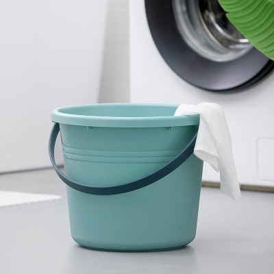 茶花手提水桶家用加厚塑料洗衣桶储水用桶洗车圆桶桶洗衣桶拖把桶s346