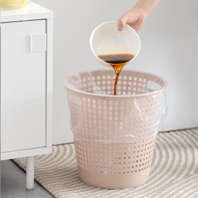 茶花垃圾袋加厚家用厨房卫生间断点式塑料袋清洁袋45*55cms346