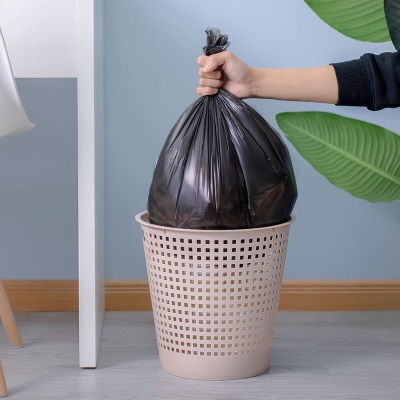 茶花垃圾袋加厚家用厨房卫生间断点式塑料袋清洁袋45*55cms346