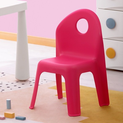 茶花儿童凳子靠背凳子塑料卡通儿童椅子加厚型可爱小凳子创意时尚s346