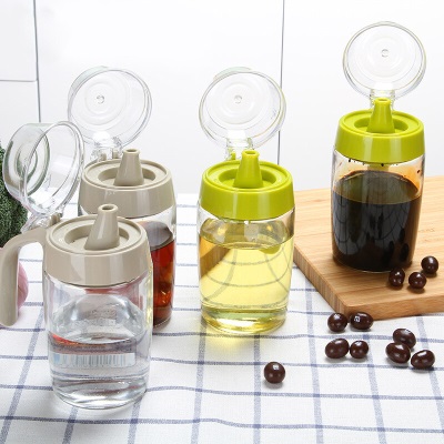 茶花玻璃油壶防漏酱油瓶醋瓶厨房用品A60001,A60002s346