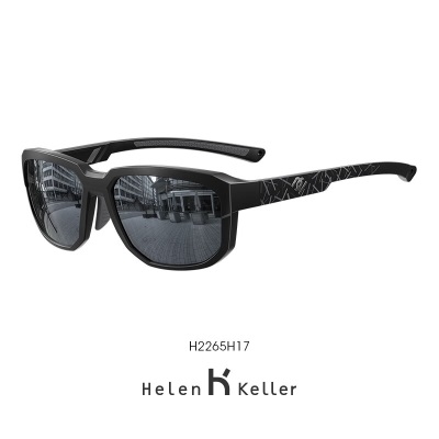 【王一博同款眼镜】海伦凯勒新款户外运动墨镜男士偏光太阳镜2265s348