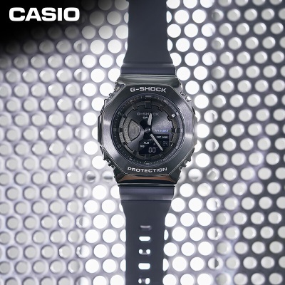 卡西欧（CASIO） G-SHOCK GM-S2100 八王子 时尚运动手表防震防水手表运动手表 GM-S2100B-8APRs347s348