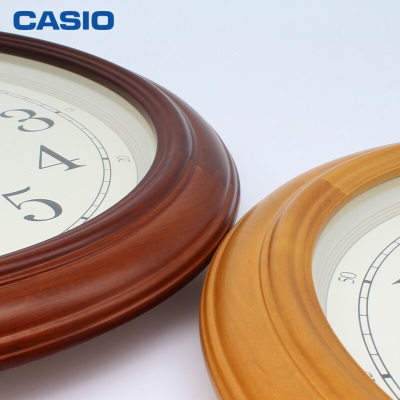 卡西欧（CASIO）挂钟  IQ-121S 现代简约客厅时钟 石英钟表s347