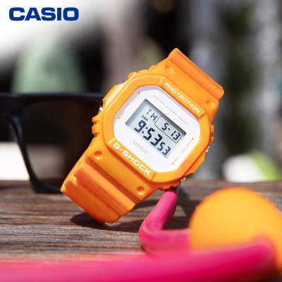 卡西欧（CASIO） G-SHOCK SEA WAVE主题系列 时尚运动男表 石英防水防震手表s347