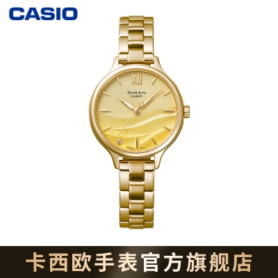 卡西欧（CASIO） SHEEN SHE-4550系列 时尚简约女表防水手表s347