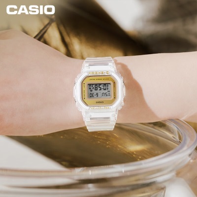 卡西欧（CASIO）G-SHOCK「 冰川金系列」时尚极简 潮流防水防震运动手表s347