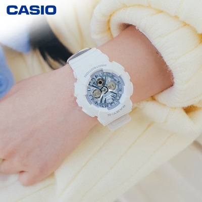 卡西欧（CASIO） BABY-G BA-130时尚运动女表石英防水手表s347