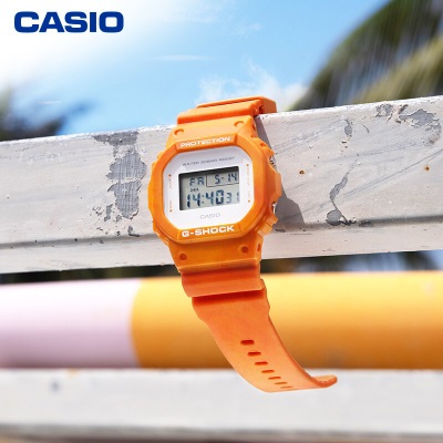 卡西欧（CASIO） G-SHOCK SEA WAVE主题系列 时尚运动男表 石英防水防震手表s347