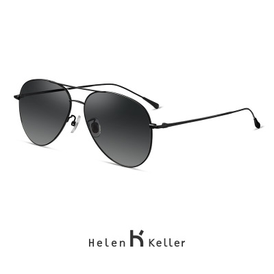 Helen Keller 海伦凯勒太阳镜新款商务开拓者系列男款太阳镜H8857s348