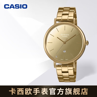 卡西欧（CASIO）SHEEN SHE-4544 商务时尚休闲女表石英手表s347