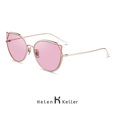 海伦凯勒（HELEN KELLER）Helen Keller 海伦凯勒太阳镜新款潮流摩登控系列女款太阳镜H8810s348