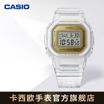 卡西欧（CASIO）G-SHOCK「 冰川金系列」时尚极简 潮流防水防震运动手表s347