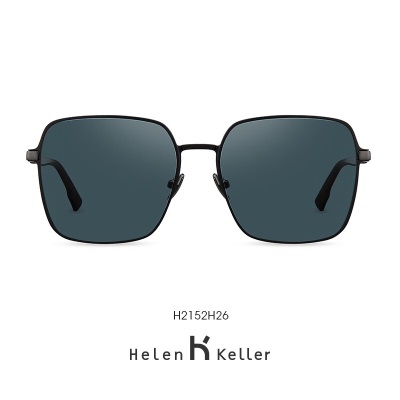 海伦凯勒墨镜新款眼镜商务休闲太阳镜时尚简约韩版潮太阳眼镜男士开车专用H2152s348
