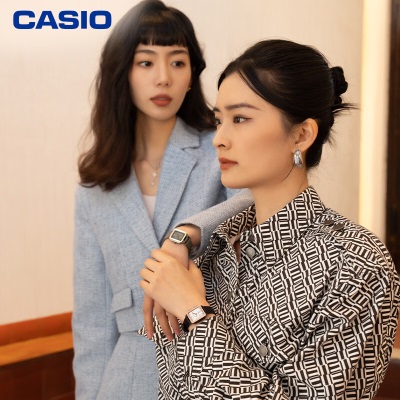 卡西欧（CASIO）SHEEN 银河星SHE-4555系列 时尚简约女表防水手表s347