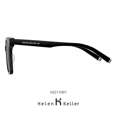 【王一博同款眼镜】海伦凯勒新款墨镜男士潮偏光镜太阳镜女H2211 H2211H01s348
