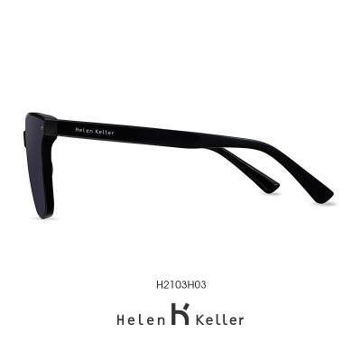 海伦凯勒（HELEN KELLER） 太阳镜男女同款潮墨镜女偏光太阳眼镜开车驾驶镜男H2103 H2103s348