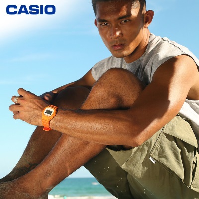 卡西欧（CASIO） G-SHOCK SEA WAVE主题系列 时尚运动男表 石英防水防震手表s347