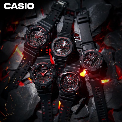 卡西欧（CASIO） G-SHOCK  「小红焱」系列表款 时尚运动防水防震手表s347