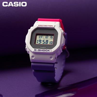 卡西欧（CASIO） G-SHOCK&BABY-G 25周年色彩主题款 情侣时尚运动手表s347