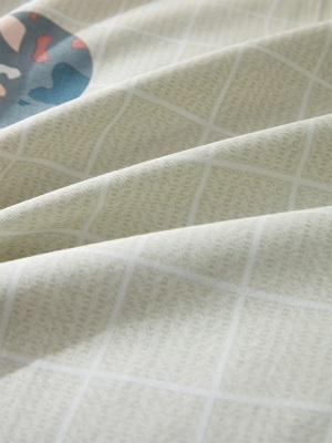 罗莱家纺床上用品全棉床上用品春秋床单被套被罩简约纯棉四件套春s240