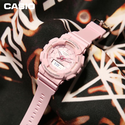 卡西欧（CASIO） G-SHOCK GIRLS GMA-S130运动防水防震计步功能手表s347