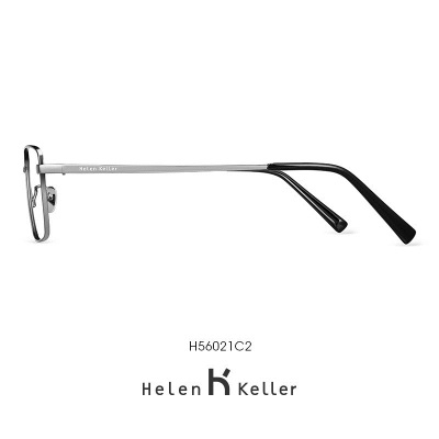 海伦凯勒（HELEN KELLER）眼镜方框架防蓝光近视眼镜男商务全框可配镜片H56021s348