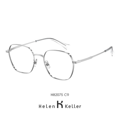 海伦凯勒（HELEN KELLER）新款近视眼镜修颜显瘦高级氛围拍照好看百搭多边眼镜框H82075s348