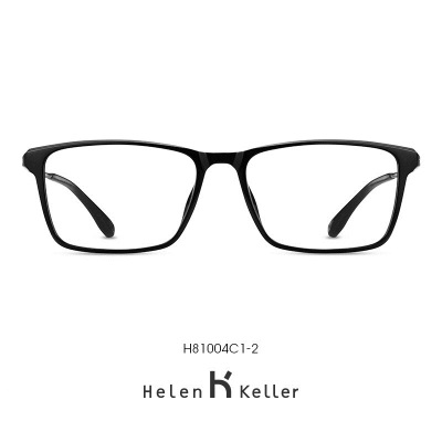 海伦凯勒眼镜框配镜近视光学镜男女款复古眼镜框方框商务光学镜架H81004