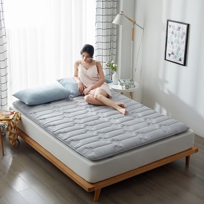 恒源祥全棉大豆床垫 舒适透气榻榻米立体绗缝加厚床垫 可折叠单双人床垫s350