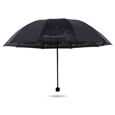 天堂伞晴雨两用雨伞防晒防紫外线太阳伞大号抗风遮阳折叠伞男女士s353