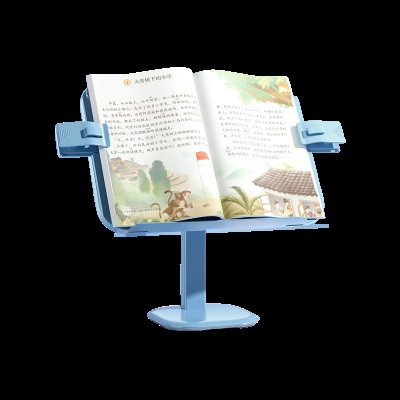 晨光（M&G） 多功能防滑阅读架 便携式读书架儿童坐姿矫正阅读支架学生用书夹书靠书立成人桌面看书神器 【升降款】天空蓝s358