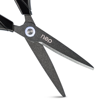 得力(deli)特氟龙材质防粘不锈钢剪刀s359