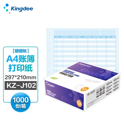 金蝶 kingdee KZ-J101 A4总分类账 297*210mms360