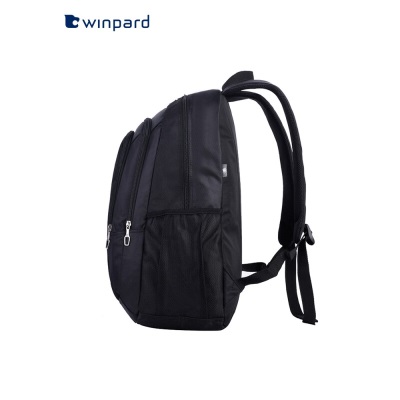WINPARD/威豹双肩包男 女背包 三层双肩包旅行包休闲包1662标准版 标准版黑色/黑色As363
