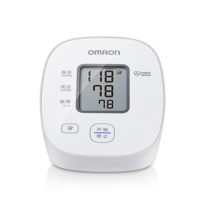 欧姆龙（OMRON） 电子血压计血压测量仪上臂式血压仪家用U10全自动智能测量血压仪器s361