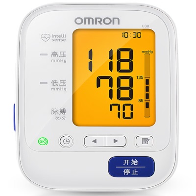 欧姆龙（OMRON） 电子血压计家用U30上臂式背光血压仪家用全自动血压测量仪s361