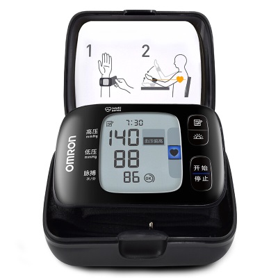 欧姆龙（OMRON）电子血压计T50 手腕式血压仪家用蓝牙全自动准确测量 原装配收纳盒s361